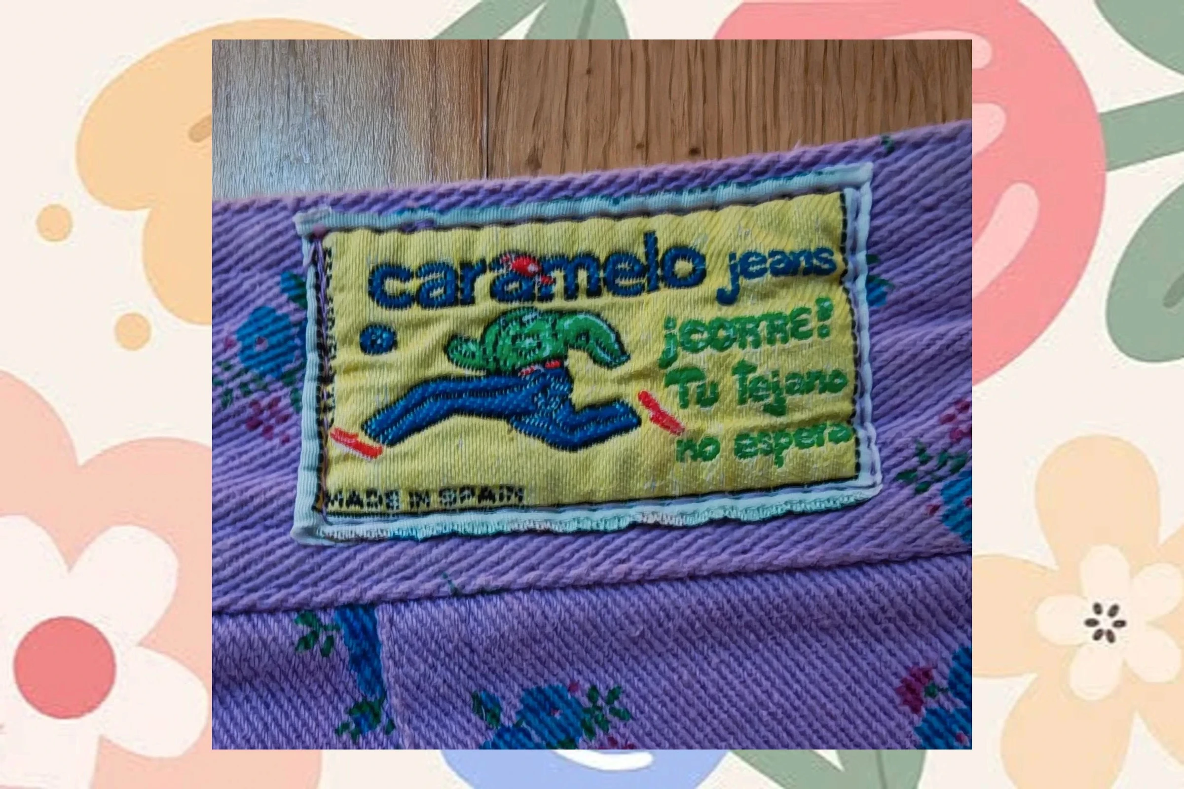 Vintage Caramelo denim rok - XS/S – photo 3